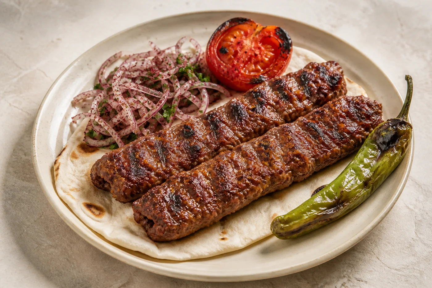 Adana-style kebab